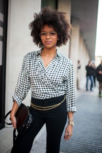 Street style at Milan Fashion Week fall 2017