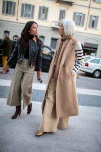 Street style at Milan Fashion Week fall 2017