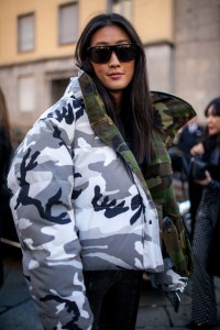 Street style at Milan Fashion Week fall 2017