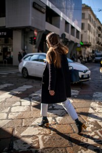 Street style at Milan Fashion Week fall 2017
