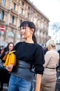 Street style at Milan Fashion Week fall 2017