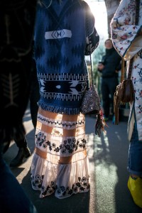 Street style at Milan Fashion Week fall 2017