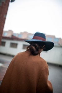 Street style at Milan Fashion Week fall 2017.