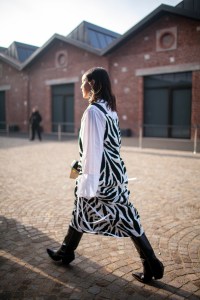 Milan Fashion Week fall 2017 street style