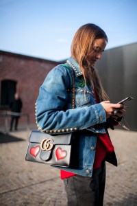 Milan Fashion Week fall 2017 street style