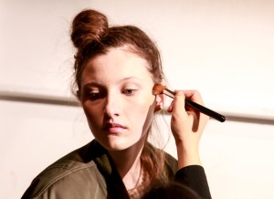 Backstage at Adam Selman RTW Fall 2017