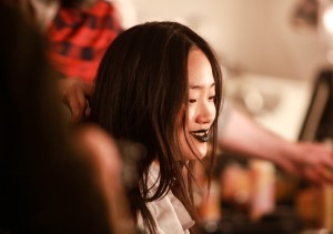 Backstage at Adam Selman RTW Fall 2017
