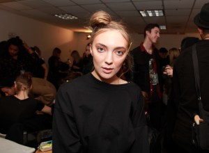 Backstage at Adam Selman RTW Fall 2017