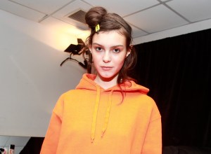 Backstage at Adam Selman RTW Fall 2017