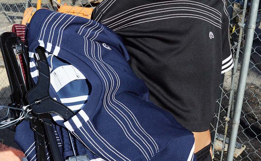 A look from Adidas Originals by Alexander Wang.