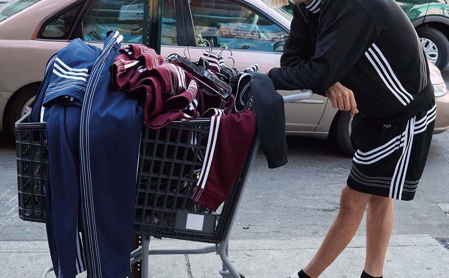 A look from Adidas Originals by Alexander Wang.