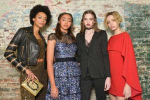 Backstage at Alice + Olivia RTW Fall 2017