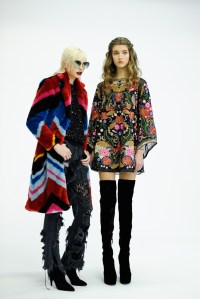 Backstage at Alice + Olivia RTW Fall 2017