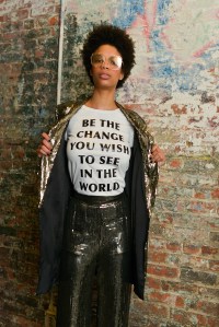 Backstage at Alice + Olivia RTW Fall 2017