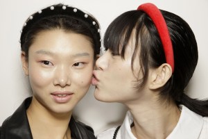Backstage at Altuzarra RTW Fall 2017