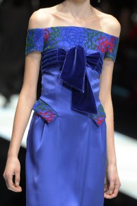Details at Giorgio Armani RTW Fall 2017