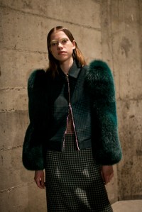 Backstage at Mary Katrantzou RTW Fall 2017