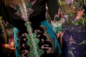 Backstage at Mary Katrantzou RTW Fall 2017