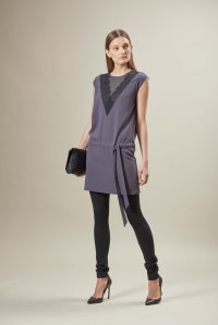 A look from Badgley Mischka’s new sportswear collection