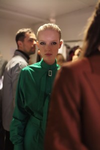 Backstage at Aalto RTW Fall 2017