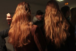 Backstage at Aalto RTW Fall 2017
