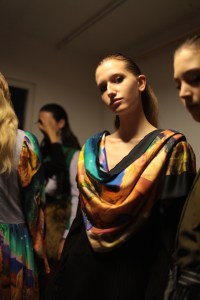 Backstage at Aalto RTW Fall 2017