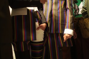 Backstage at Aalto RTW Fall 2017