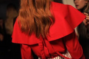 Backstage at Aalto RTW Fall 2017