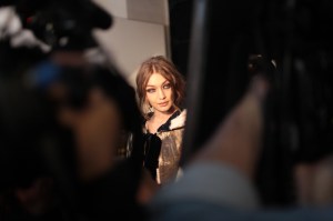 Backstage at Alberta Ferretti RTW Fall 2017