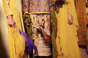 Backstage at Alberta Ferretti RTW Fall 2017
