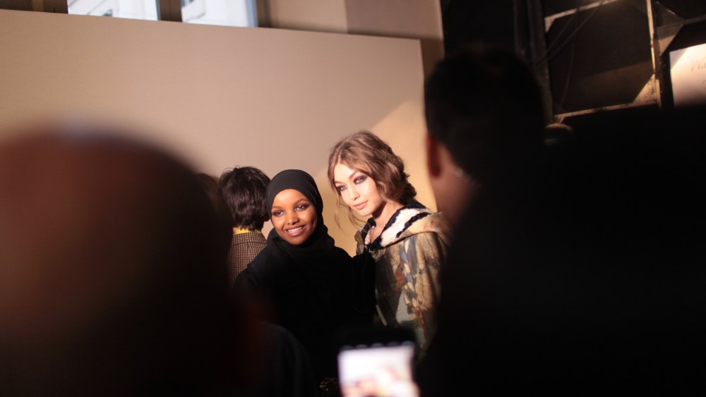 Backstage at Alberta Ferretti RTW Fall 2017