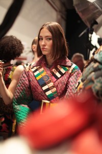 Backstage at Etro RTW Fall 2017