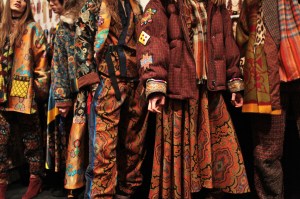 Backstage at Etro RTW Fall 2017