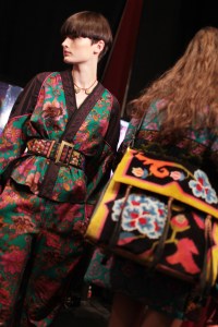 Backstage at Etro RTW Fall 2017