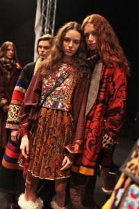 Backstage at Etro RTW Fall 2017