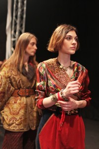Backstage at Etro RTW Fall 2017
