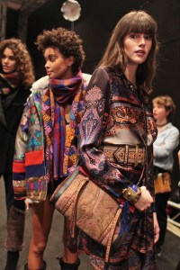 Backstage at Etro RTW Fall 2017
