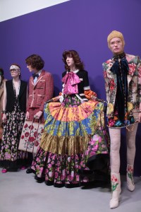 Backstage at Gucci RTW Fall 2017
