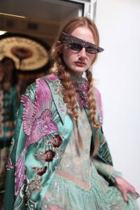 Backstage at Gucci RTW Fall 2017