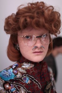 Backstage at Gucci RTW Fall 2017