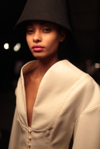 Backstage at Jacquemus RTW Fall 2017