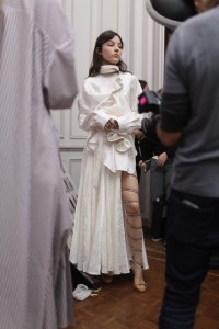 Backstage at Y Project RTW Fall 2017