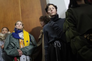 Backstage at Y Project RTW Fall 2017