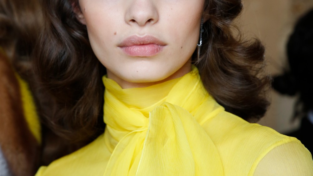 Backstage at Blumarine RTW Fall 2017