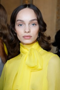 Backstage at Blumarine RTW Fall 2017