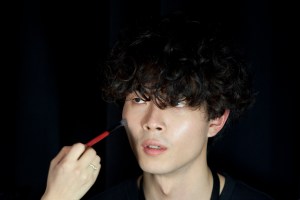 Backstage at Backstage at Hugo Boss Men's Fall 2017