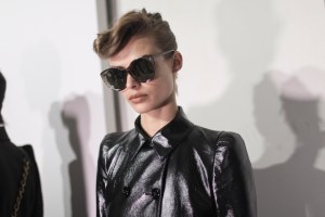 Backstage at Bottega Veneta Fall RTW 2017