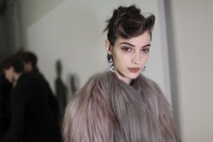 Backstage at Bottega Veneta Fall RTW 2017