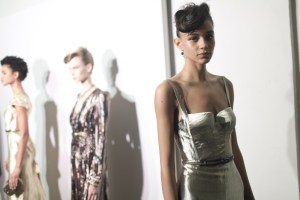 Backstage at Bottega Veneta Fall RTW 2017