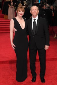 Bryce Dallas Howard and Ron Howard 2017 BAFTA Film Awards